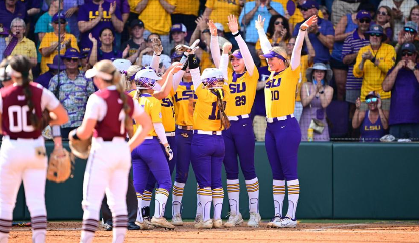 JUST IN: After A Thrilling Victory Over SIU, The LSU Softball Team Advanced To The Super Regionals.